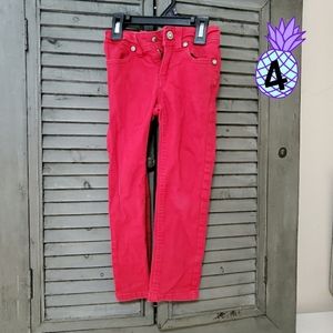 Sonoma 4 red stretch jeans with adjustable waist